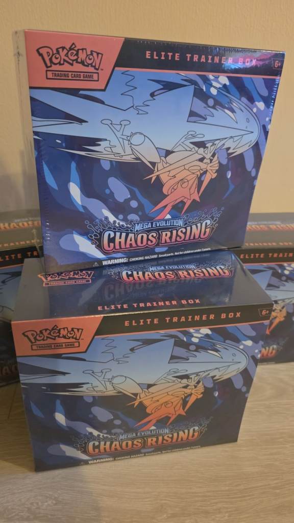 Pokemon Chaos Rising ETB - NEW & SEALED