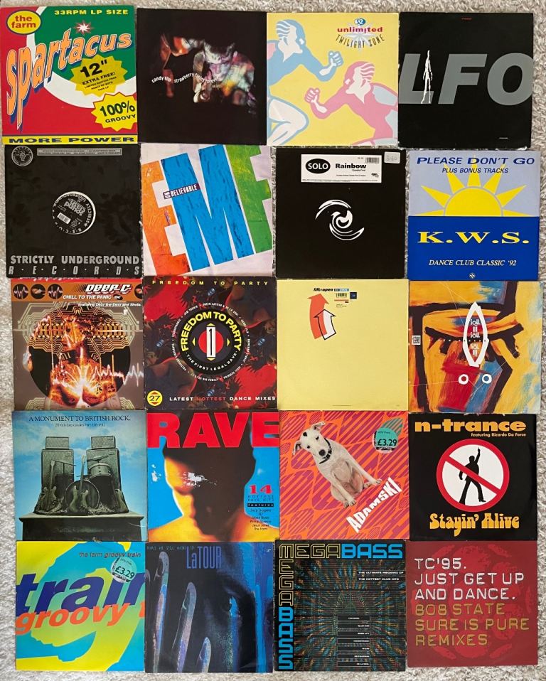 Job lot of 12” Vinyls