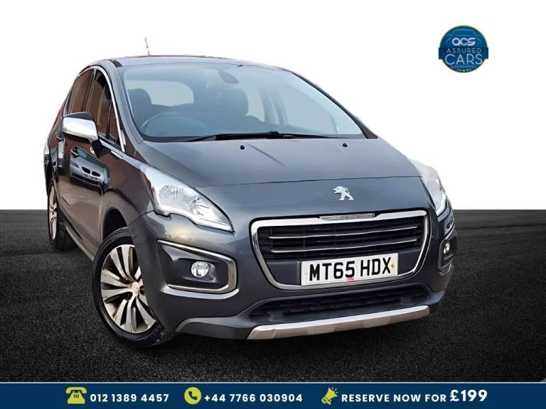 2015 65 PEUGEOT 3008 1.6 HDI ACTIVE SUV 5DR DIESEL ETG EURO 5 (S/S) (115 PS) DIE