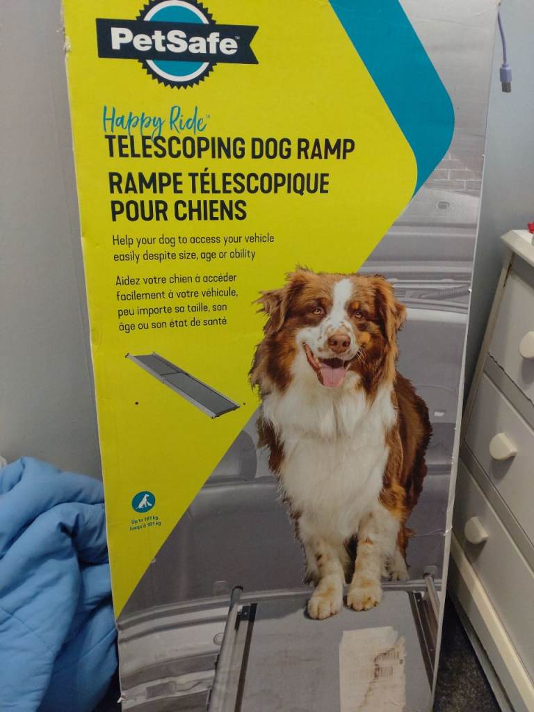 Brand new dogs ramp ideal to help get you   dog into boot pick up only 