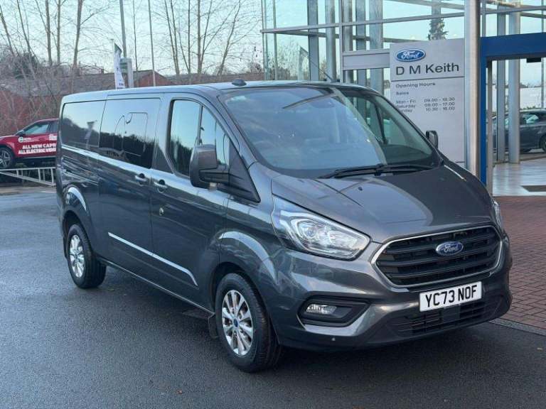 2023 Ford Transit Custom 2.0 EcoBlue 170ps Low Roof D/Cab Limited Van Auto Automatic Combi Van Di...