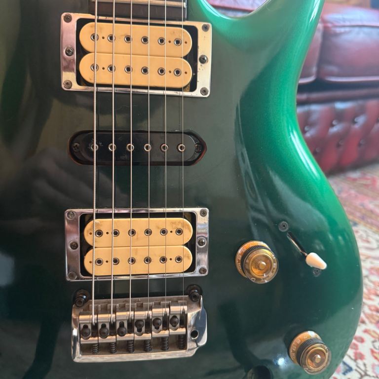 Ibanez Maxxas MX3 1988 Black Hall Electric Guitar Made In Japan