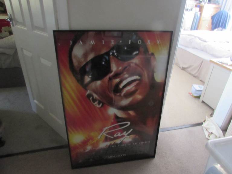 image for Large Film Advertising Poster 'Ray' - Jamie Foxx