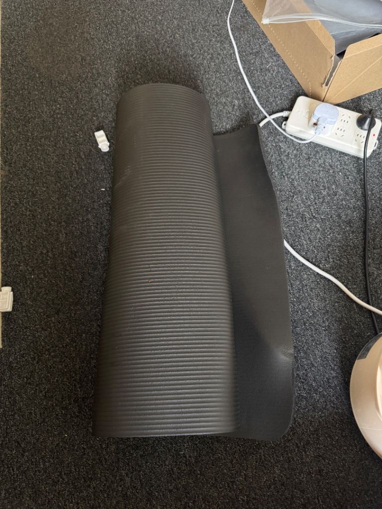 Black Yoga / Exercise Mat