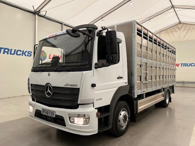 Mercedes Atego 1218 4x2 Day Cab Livestock Cattle Truck 