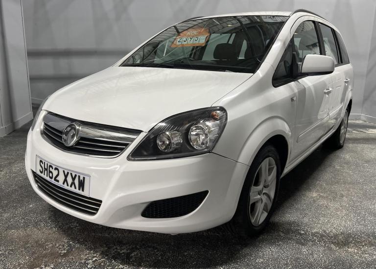 2012 Vauxhall Zafira 1.6i [115] Exclusiv 5dr MPV PETROL Manual