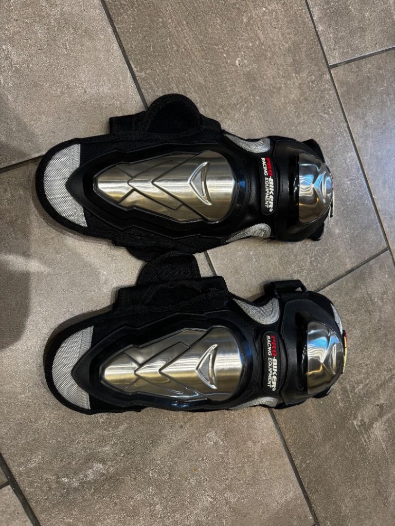 🏍️ Pro Biker racing equipment motorcycle motocross Knee guards pads