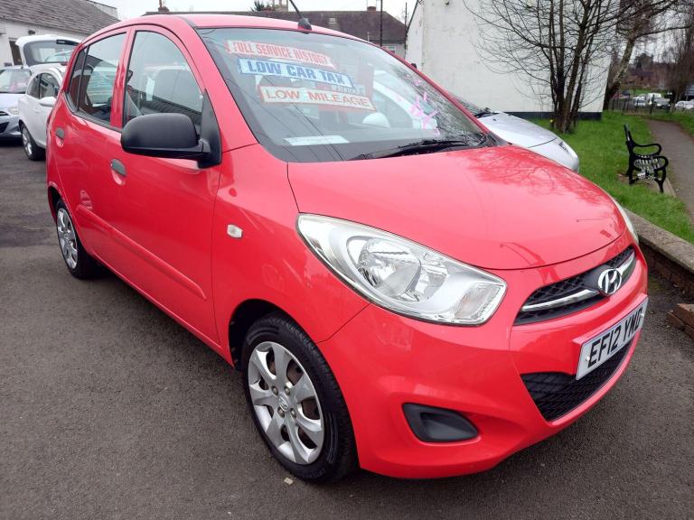 2012 Hyundai i10 1.2 Classic Euro 5 5dr HATCHBACK Petrol Manual
