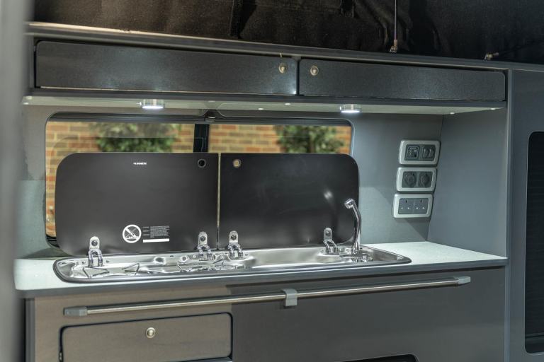  Volkswagen Transporter Stunning Bamboo Green T6 Campervan Conversion