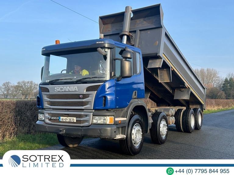 Scania P-Series P400 8 X 4 Steel Tipper