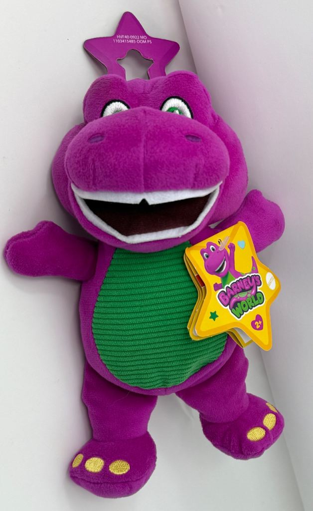 Barney’s World Plush Soft Toy Purple Barney 