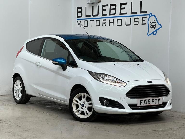 2016 Ford Fiesta 1.0T EcoBoost Zetec White Edition Euro 6 (s/s) 3dr Hatchback Petrol Manual