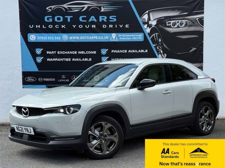 2021 Mazda MX-30 35.5kWh Sport Lux SUV 5dr Electric Auto (145 ps) SUV Electric Automatic