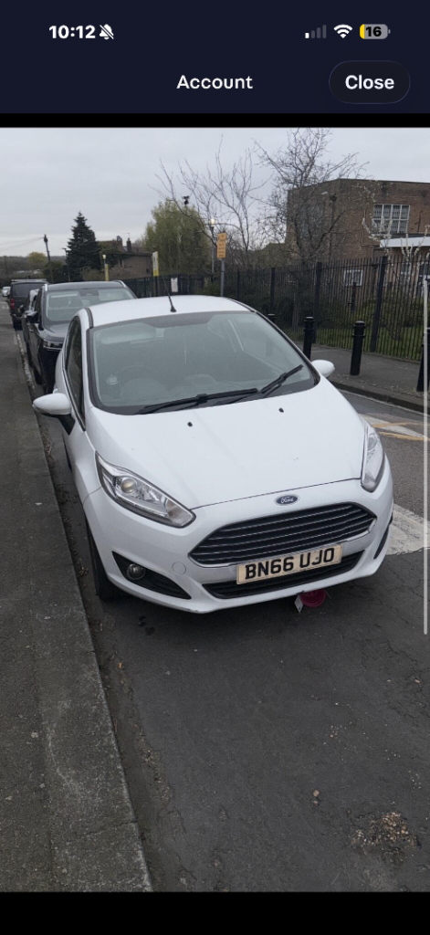 Ford, FIESTA, Hatchback, 2016, Manual, 998 (cc), 3 doors