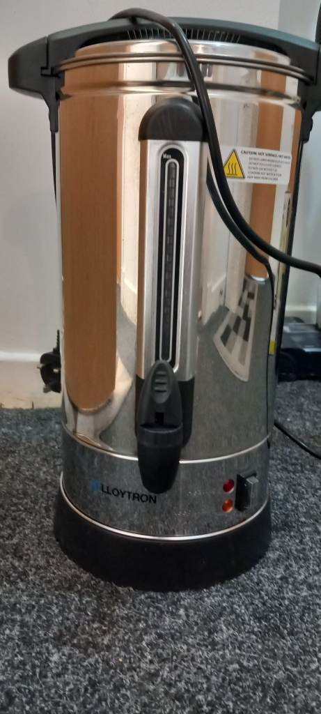 LLOYTRON 10 Litre 1500w Stainless Steel Catering Urn