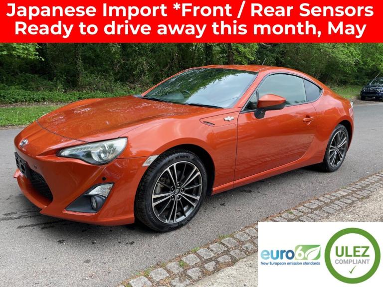 2014 Toyota GT86 2.0D-4S GT LIMITED AUTOMATIC COUPE ORANGE - RED/BLACK INTERIOR Coupe Petrol Auto...