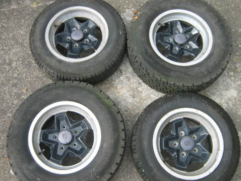 Porsche 911 944  ATS Wheels, Cookie Cutters. Set of 4, 7Jx15in. 