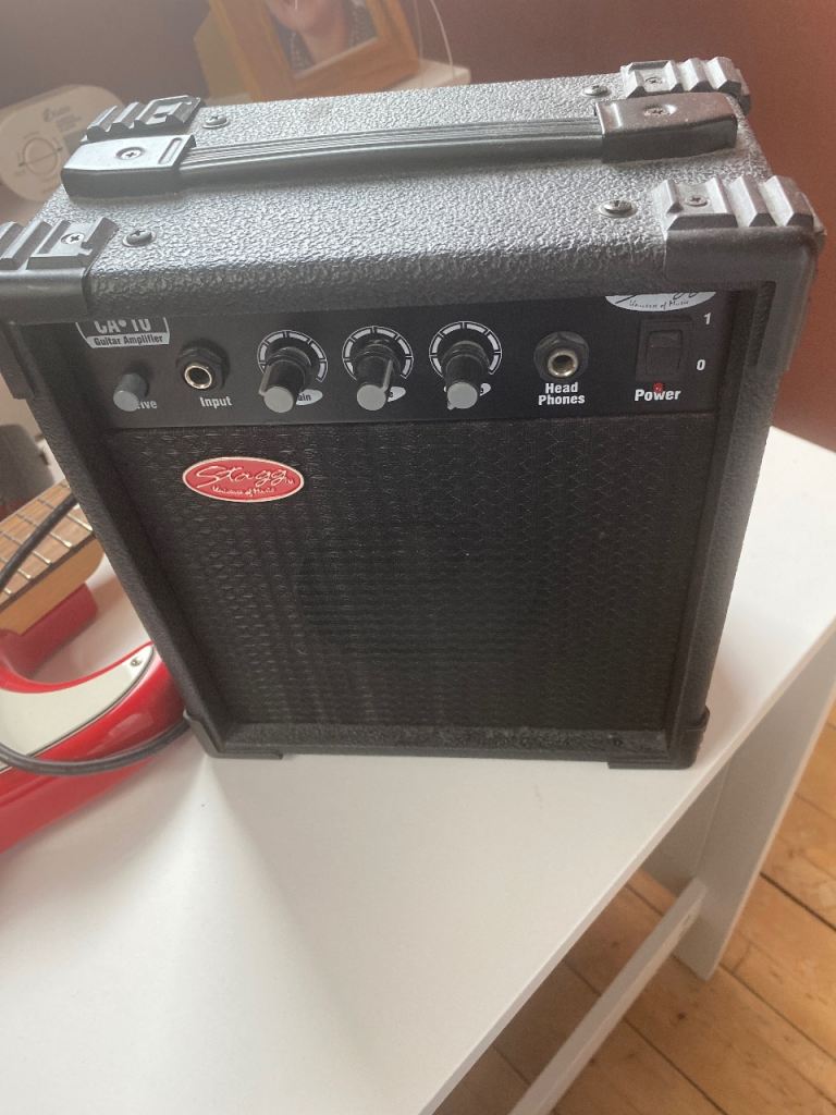 Stagg Electric Guitar Practice Mini Amp - Good Condition