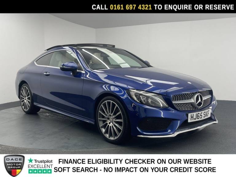 2016 Mercedes-Benz C Class 2.0 C200 AMG Line (Premium) Coupe 2dr Petrol 7G-Tronic+ Euro 6 (s/s) (...