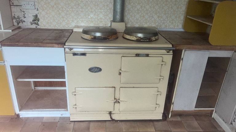 Aga classic double oven cream