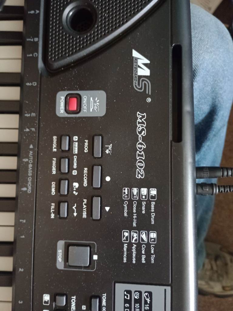 MS-6102 keyboard with microphone 