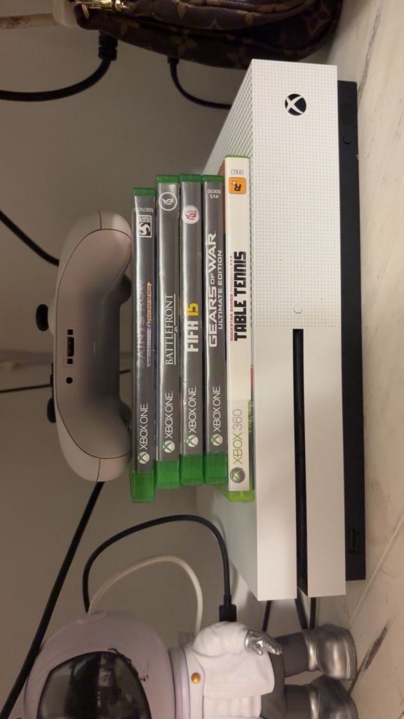 Xbox One S Console with Two Controllers and 5 Games