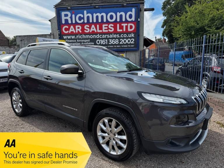 2015 Jeep Cherokee 2.2 MultiJetII Limited SUV 5dr Diesel Auto 4WD Euro 6 (s/s) (200 ps) ESTATE Di...