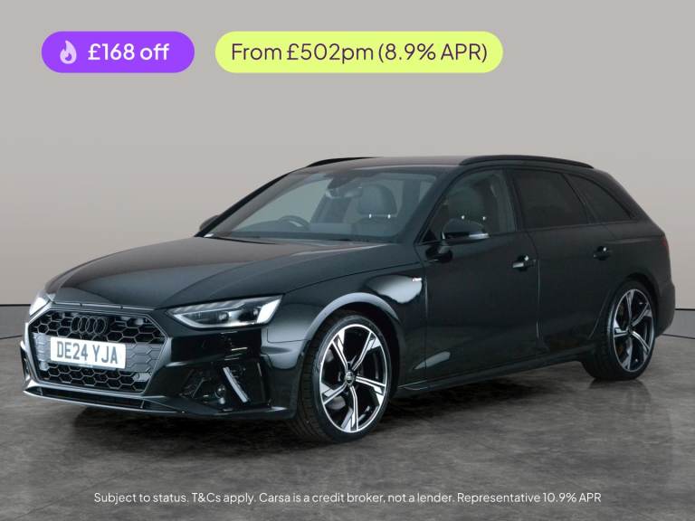 2024 Audi A4 Avant 2.0 TDI 35 Black Edition Estate 5dr Diesel S Tronic Euro 6 (s/s) (163 ps) - Es...