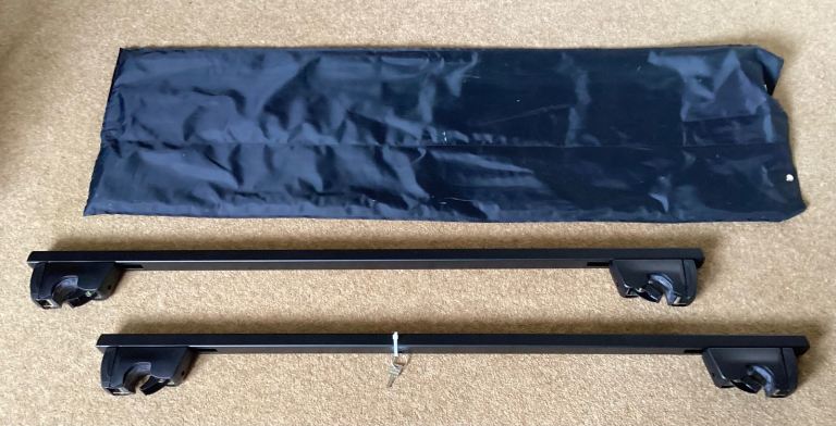 Genuine Land Rover FREELANDER ROOF BARS with  Storage Bag 