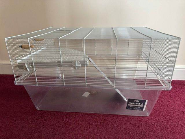 Habitat 4 Deep Base cage for Hamster, Mice or Gerbils