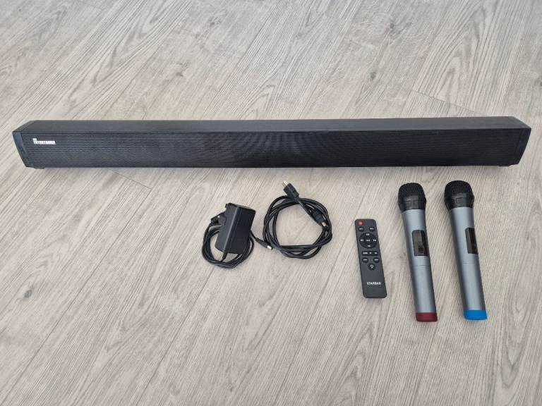 Mr Entertainer STARBAR - 2-in-1 TV Soundbar & Karaoke Machine