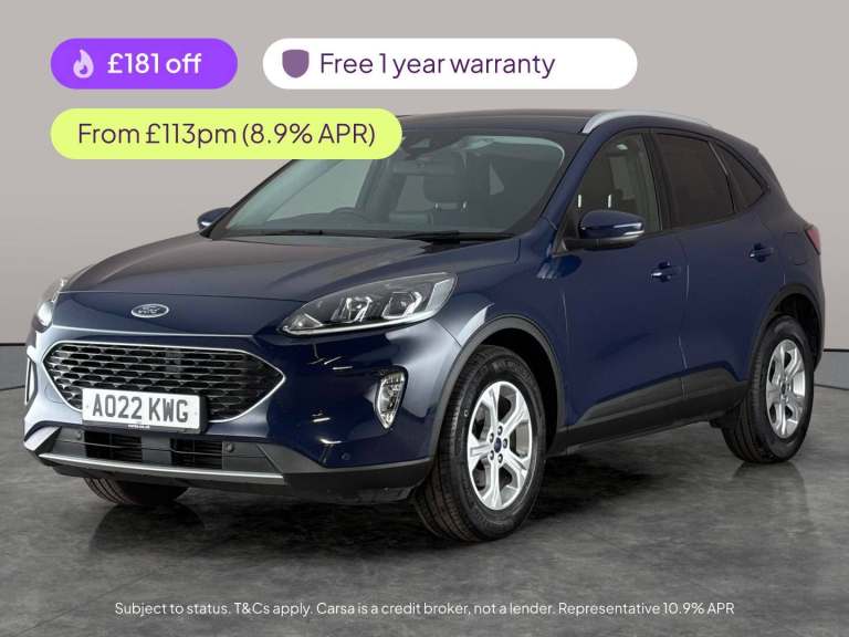 2022 Ford Kuga 1.5 EcoBlue Zetec SUV 5dr Diesel Manual Euro 6 (s/s) (120 ps) - WIFI - BLUE Suv Di...