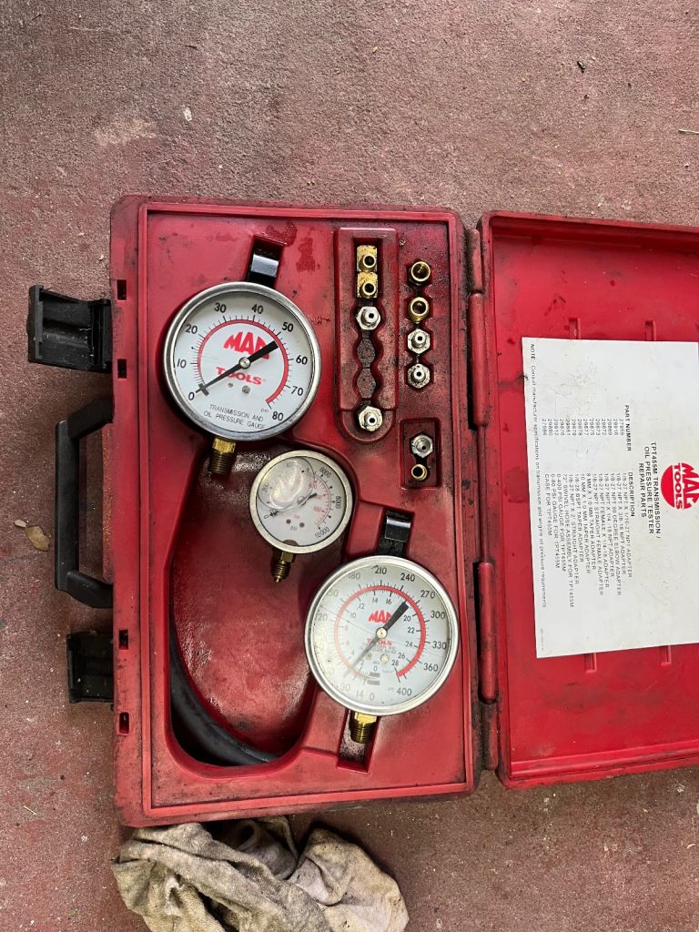 Mac Tools Transmission Oil Pressure Tester Set