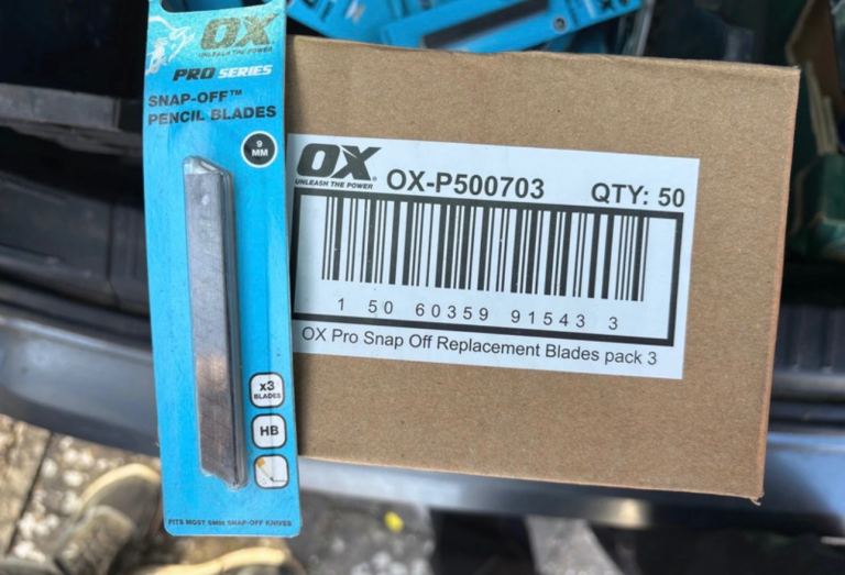Ox tools snap off pencil blades - 50 