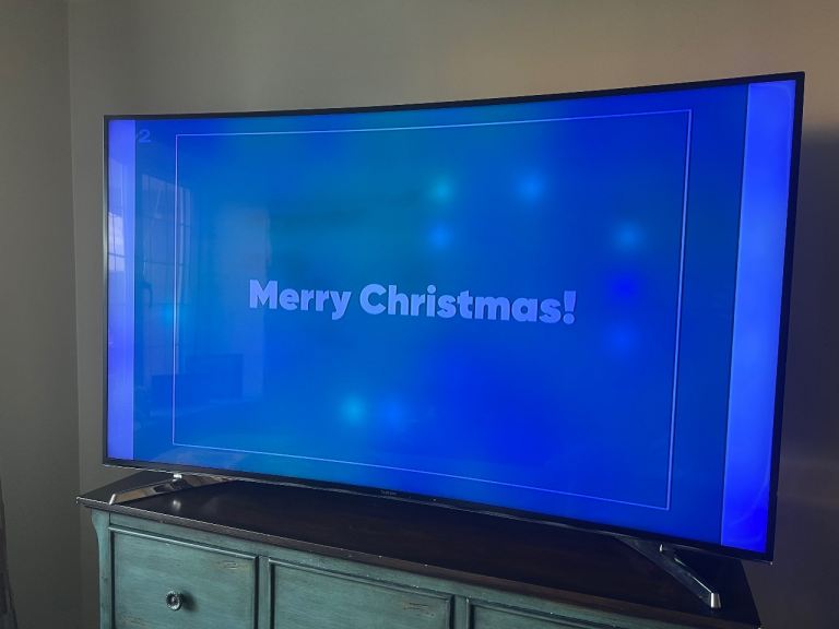 55” Samsung Curved TV