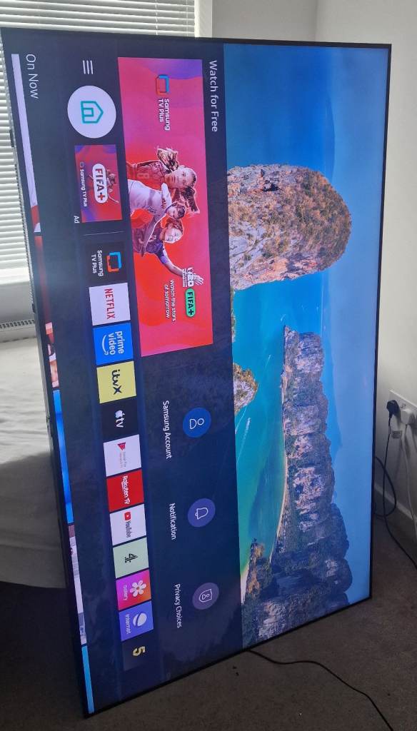 Samsung 75" 4k smart tv _ can deliver