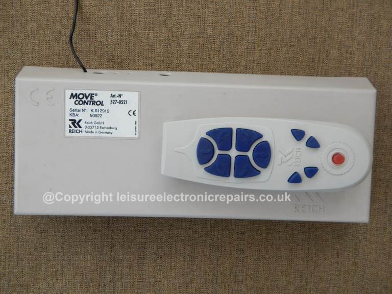 caravan mover Reich 527-0521  Mover unit box  with Remote control