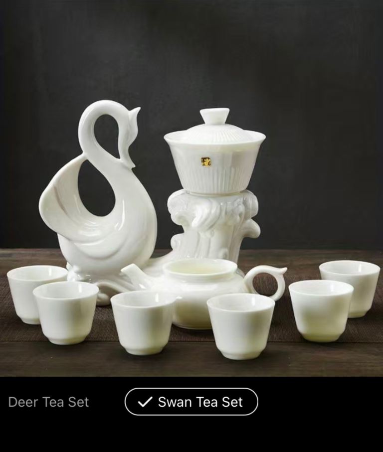 Swan tea set brand new 