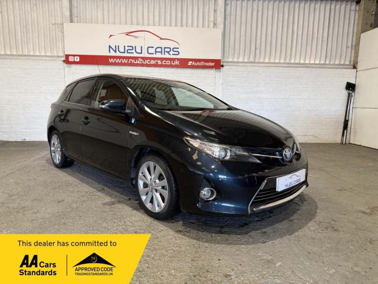 2013 Toyota Auris 1.8 VVT-h Excel CVT Euro 5 (s/s) 5dr HATCHBACK Petrol/Electric Hybrid Automatic
