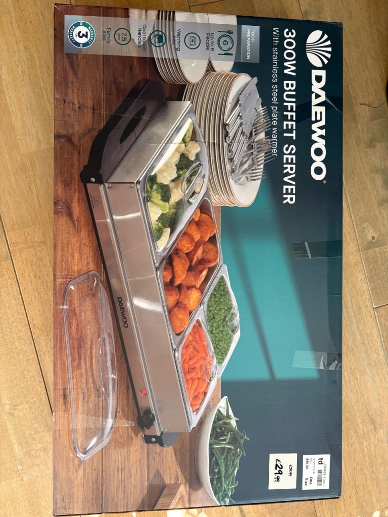 Food Warmer Server Daewoo