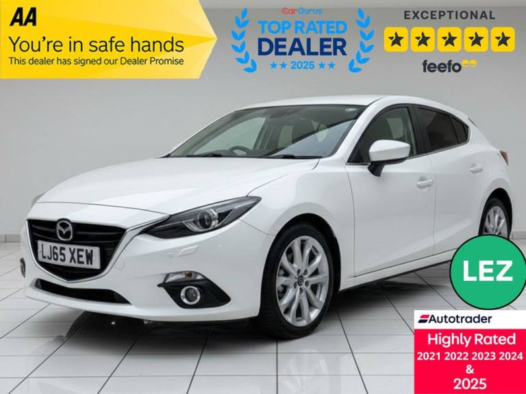 2015 Mazda Mazda3 2.0 SKYACTIV-G Sport Nav Hatchback 5dr Petrol Manual Euro 6 (s/s) (121 ps) Hatc...
