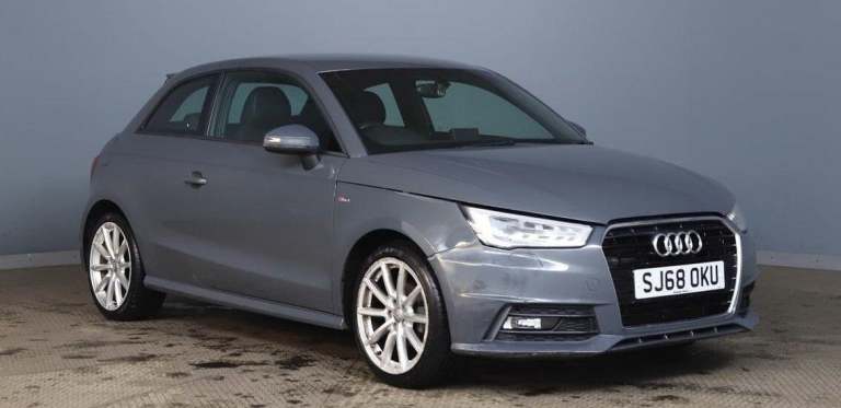 2018 Audi A1 1.0 TFSI S line Euro 6 (s/s) 3dr (Nav) HATCHBACK Petrol Manual