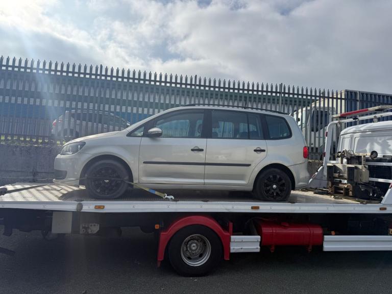 2012 Volkswagen Touran S TDI DSG Auto MPV Silver Diesel