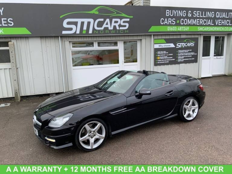 2015 Mercedes-Benz SLK 2.0 SLK200 AMG Sport Convertible 2dr Petrol G-Tronic Euro 6 (s/s) (184 ps)...