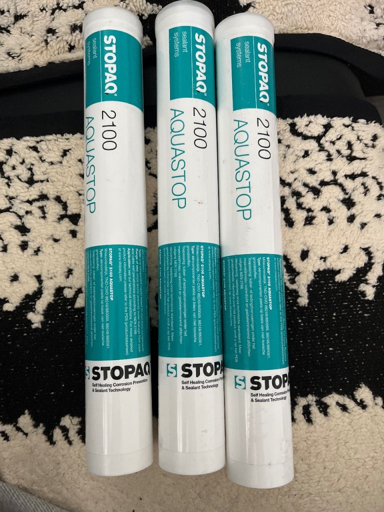 New STOPAQ Aquastop 2100 Water Filter Cartridges x 3