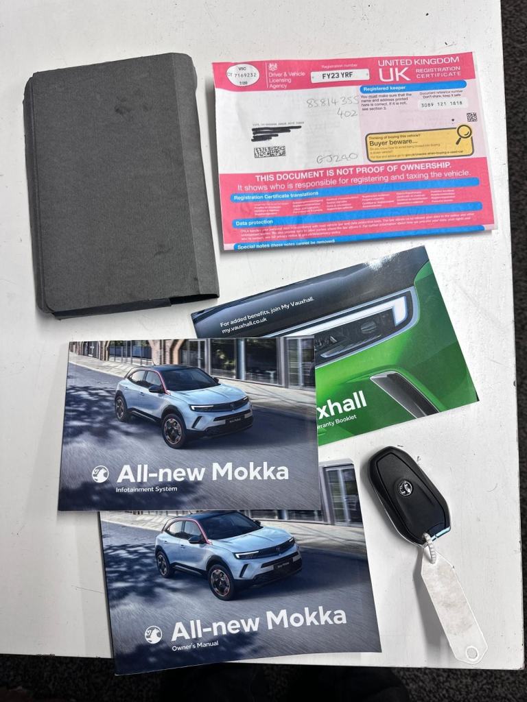 2023 23 REG VAUXHALL MOKKA 1.2 TURBO ULTIMATE DAMAGED REPAIRABLE SALVAGE