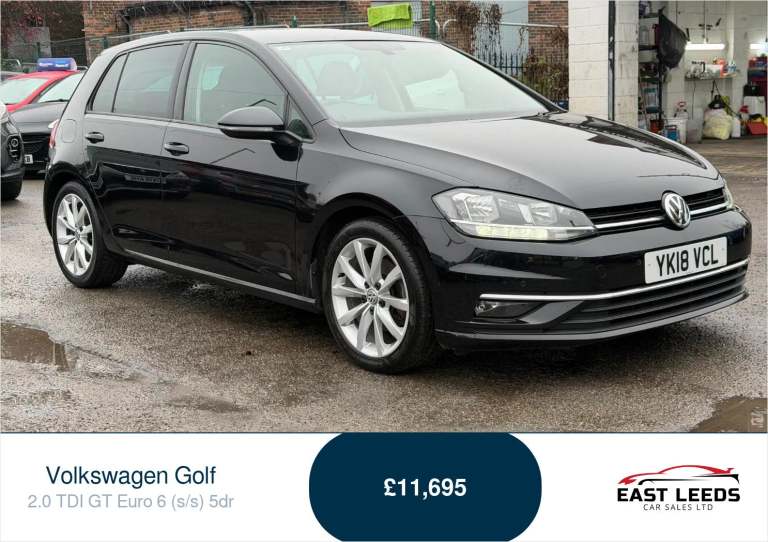 2018 Volkswagen Golf 2.0 TDI GT Euro 6 (s/s) 5dr Hatchback Diesel Manual