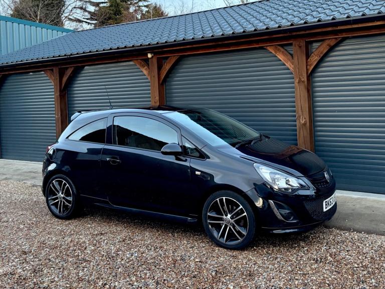 2013 Vauxhall Corsa 1.4T Black Edition 3dr HATCHBACK Petrol Manual