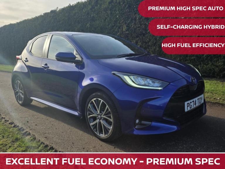 2024 Toyota Yaris 1.5 Hybrid Excel 5dr CVT HATCHBACK Petrol/Electric Hybrid Automatic