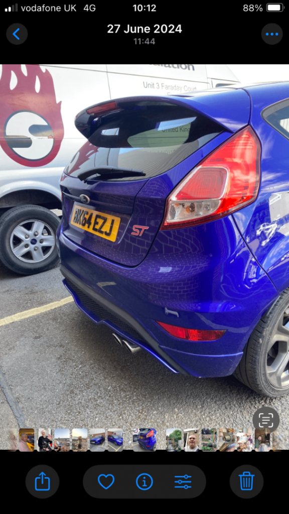 Ford, FIESTA, Hatchback, 2014, Manual, 1596 (cc), 3 doors